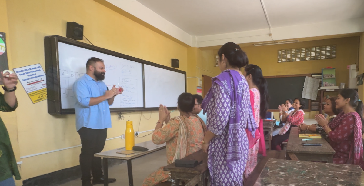 Teacher training session