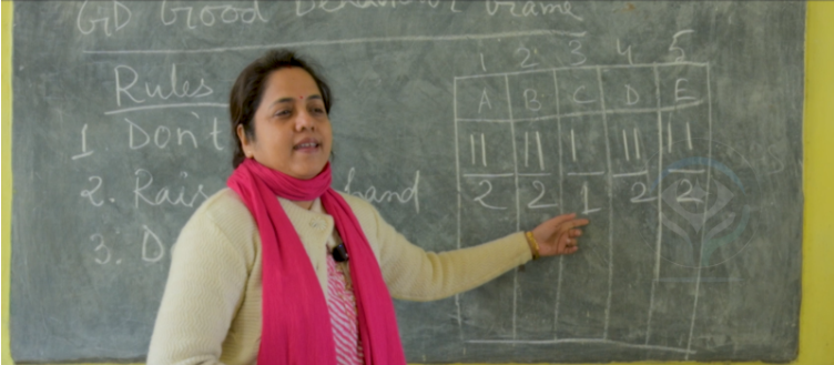 Mindfulness practice in the classroom