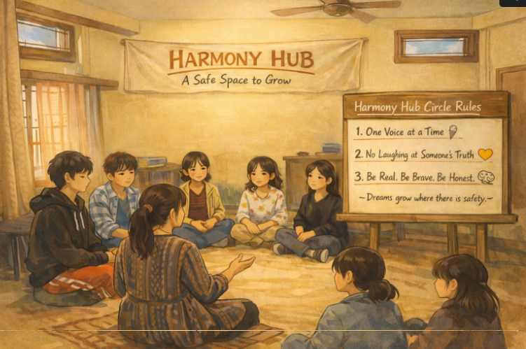 Harmony Hub — A Safe Space to Grow