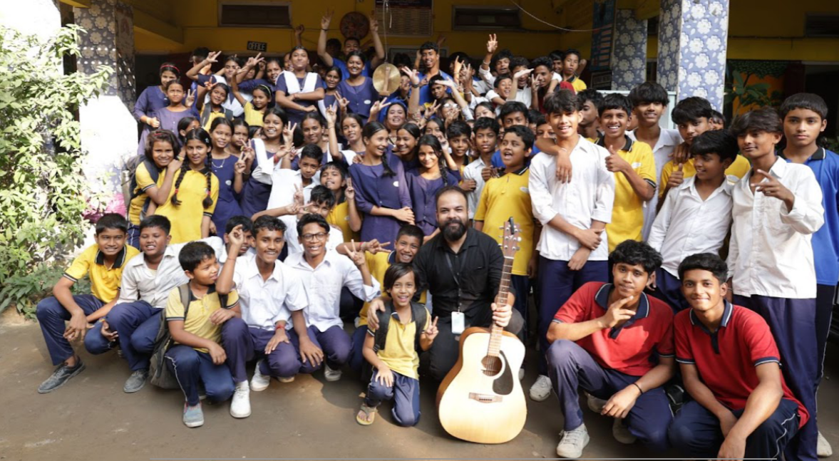 Children in a Harmony classroom